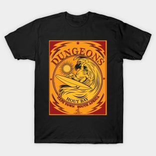 DUNGEONS SURFING CAPE TOWN SOUTH AFRICA T-Shirt